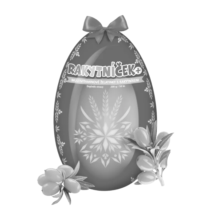 Terezia Rakytníček želatinky - Červené vejce 50 ks